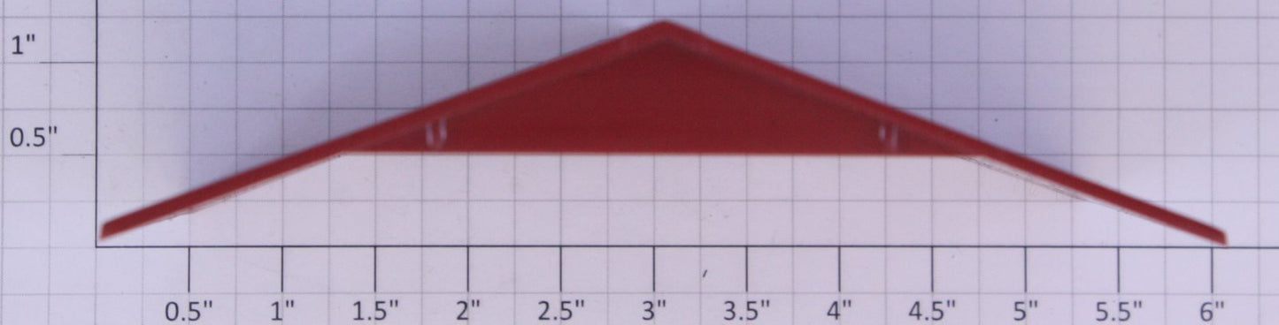 American Flyer XA785RF S Scale Plastic Red 785 Coal Loader Roof