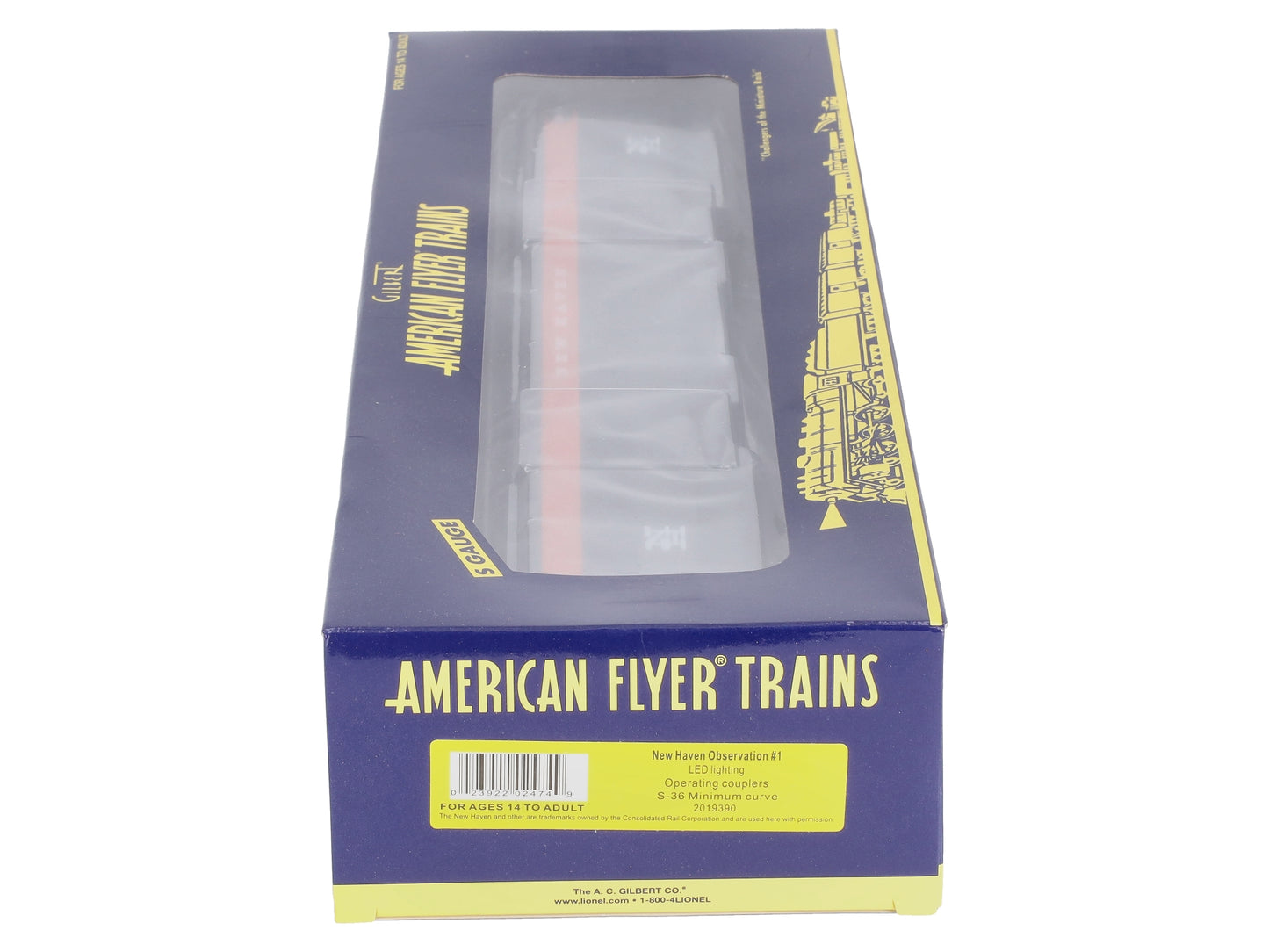 American Flyer 2019390 S New Haven Heavyweight Observation Car #1