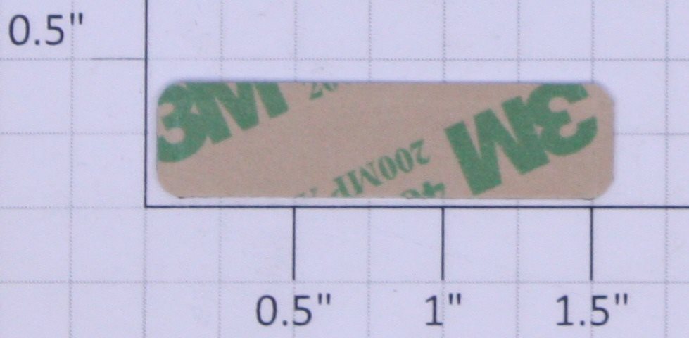 American Flyer 772-1 Oil Well Nameplate with Adhesive