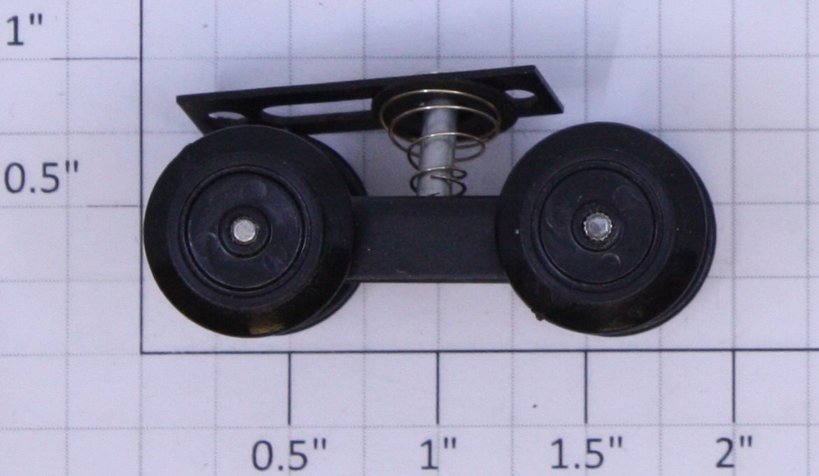 American Flyer XA10490R S Scale Royal Blue Front Truck Assembly