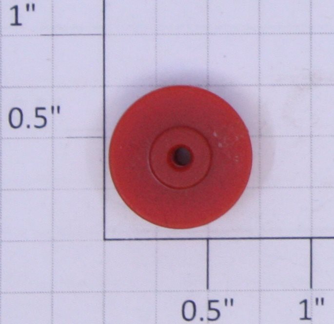 American Flyer PA9990-A Franklin / Washington Red Plastic Front Wheel