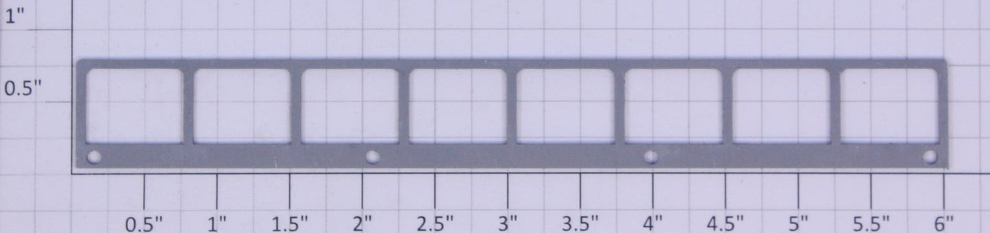 American Flyer GP7-R1 GP-7 Gray Metal Side Railing