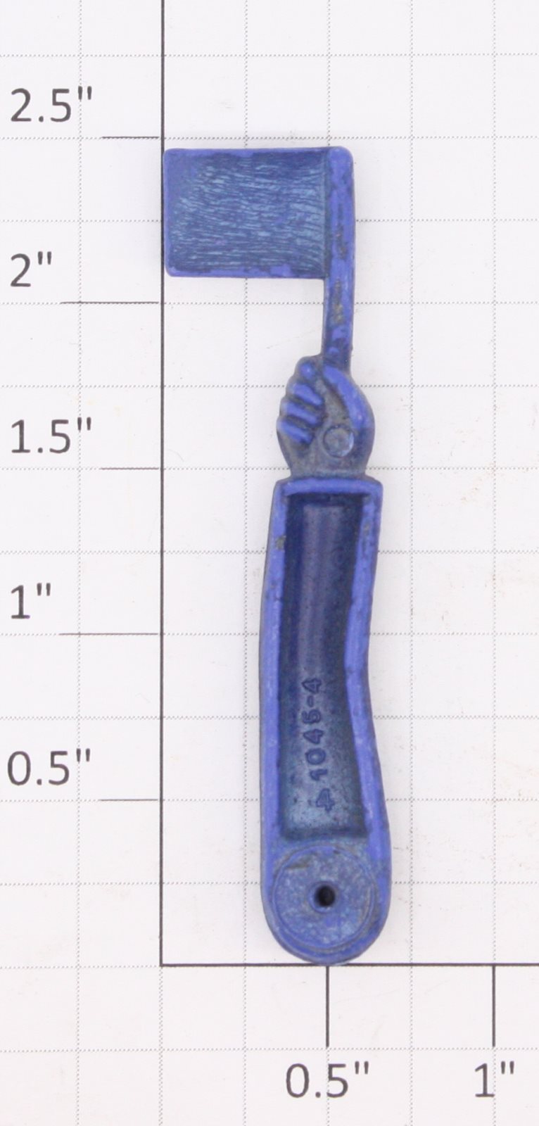 Lionel 1045-23 Blue Flagman Arm Figure without Mounting Rivet