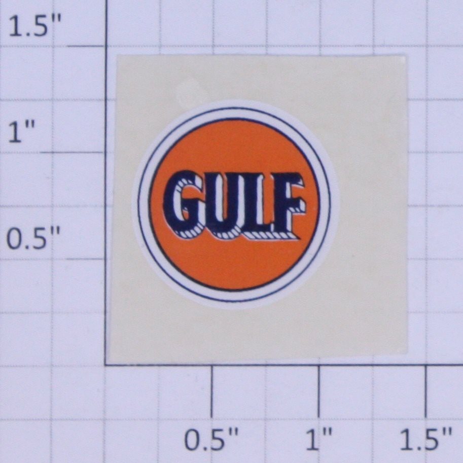 Noma 450-14 "Gulf" Sticker Decal