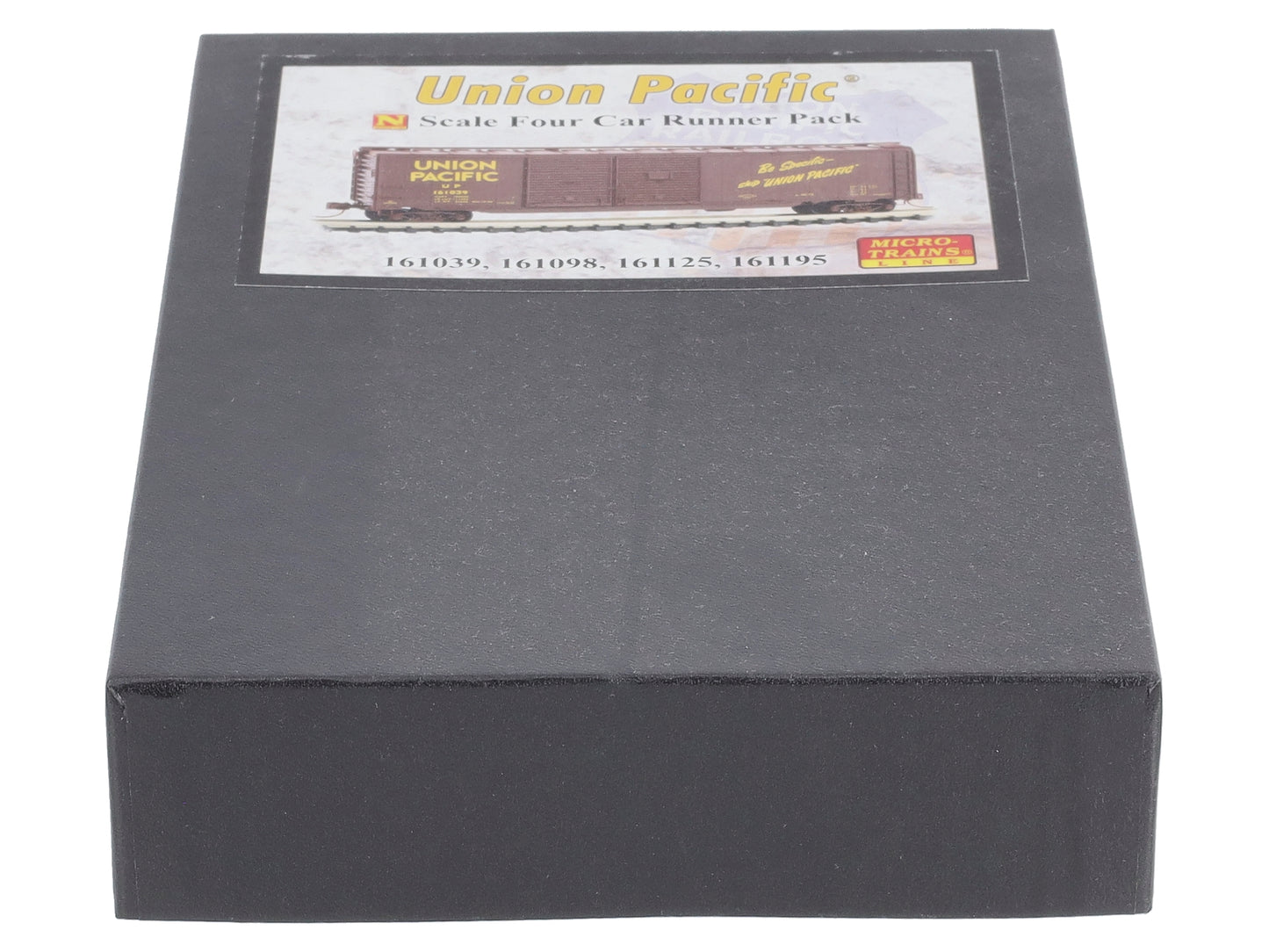 Micro-Trains 99300152 N Union Pacific 50' Auto Boxcar Runner Pack (Set of 4)