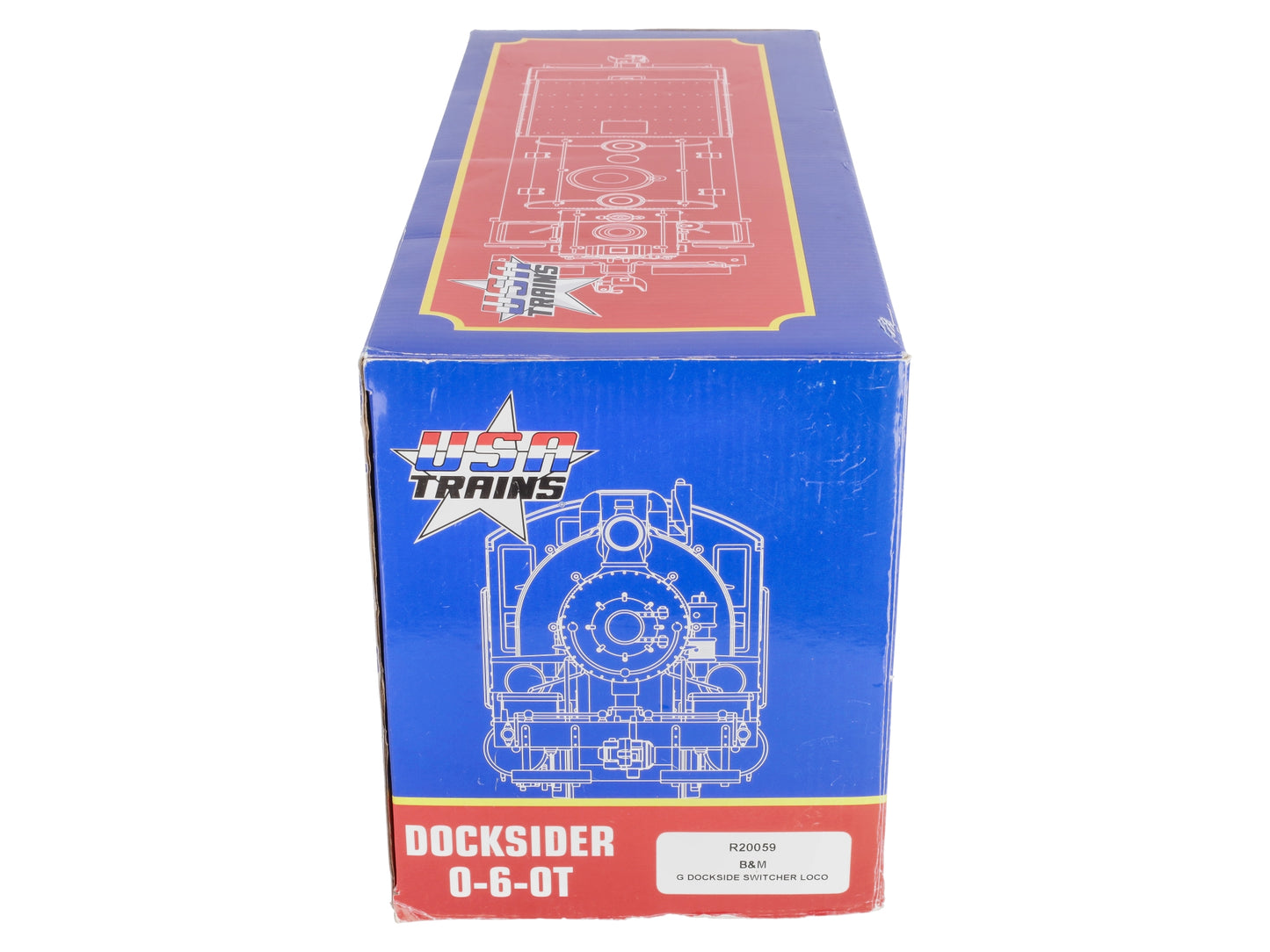 USA Trains R20059 G B&M Dockside 0-6-0T Steam Locomotive with Smoke & Sound #9