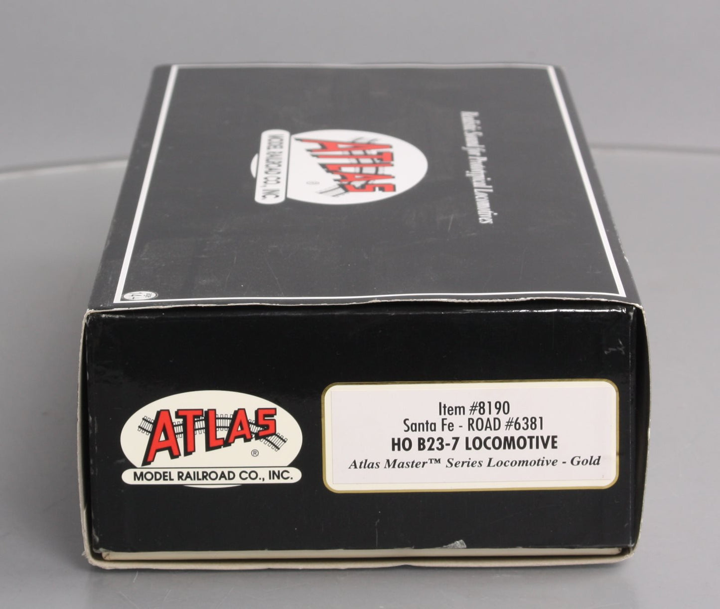 Atlas 8190 HO Santa Fe Low-Nose B23-7 Diesel Locomotive w/DCC/Sound #6381
