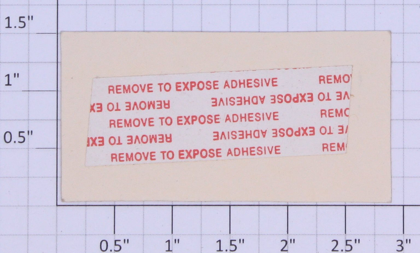 American Flyer FL0229 3" Yellow "Adams Chiclets Brand" Sign