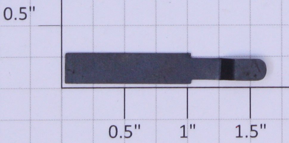 American Flyer PA11A980X S Black Contact Arm Track Activator w/o Holes