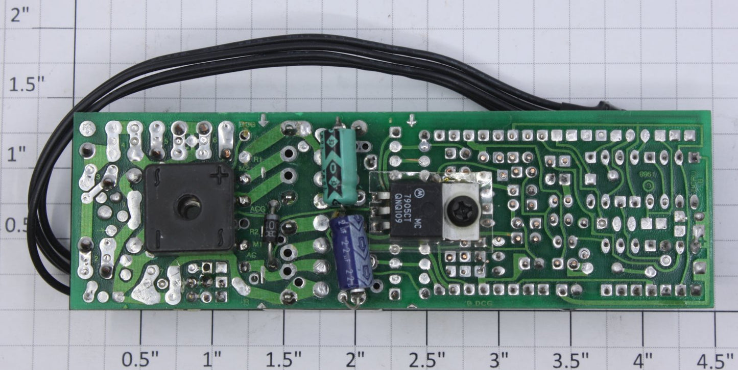 QSI DCRU-WS 12 Volt DC Can Motor Reverse Unit PCB Circuit Board