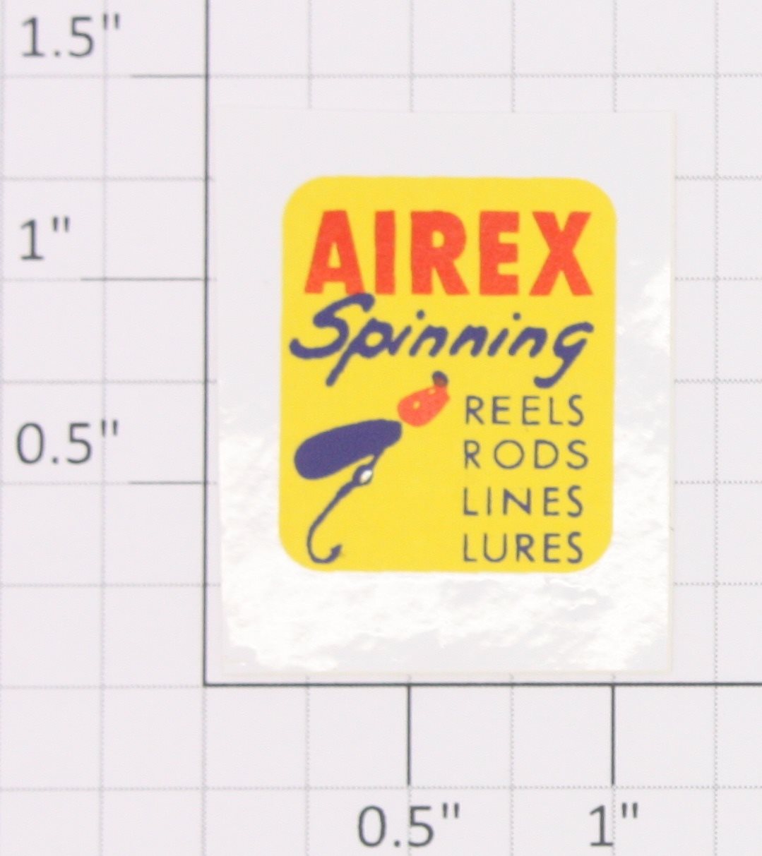 Lionel 256-35 Airex Spinning Poster Sticker