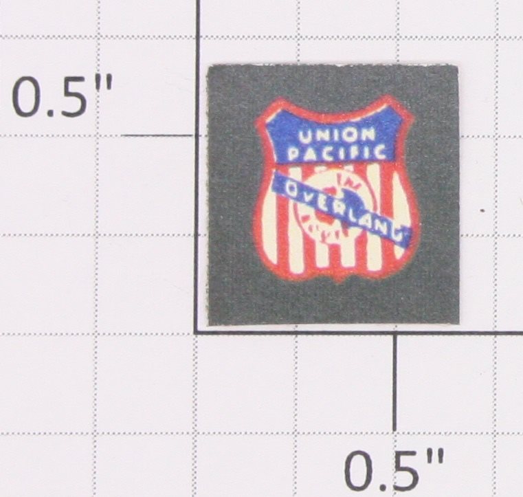 American Flyer 500-09 Red, Blue, White "Union Pacific Overland" Sticker