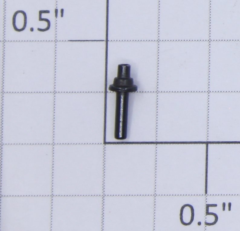 Lionel 480-39 Black Armature Plate Lock Rivet Pin - Late