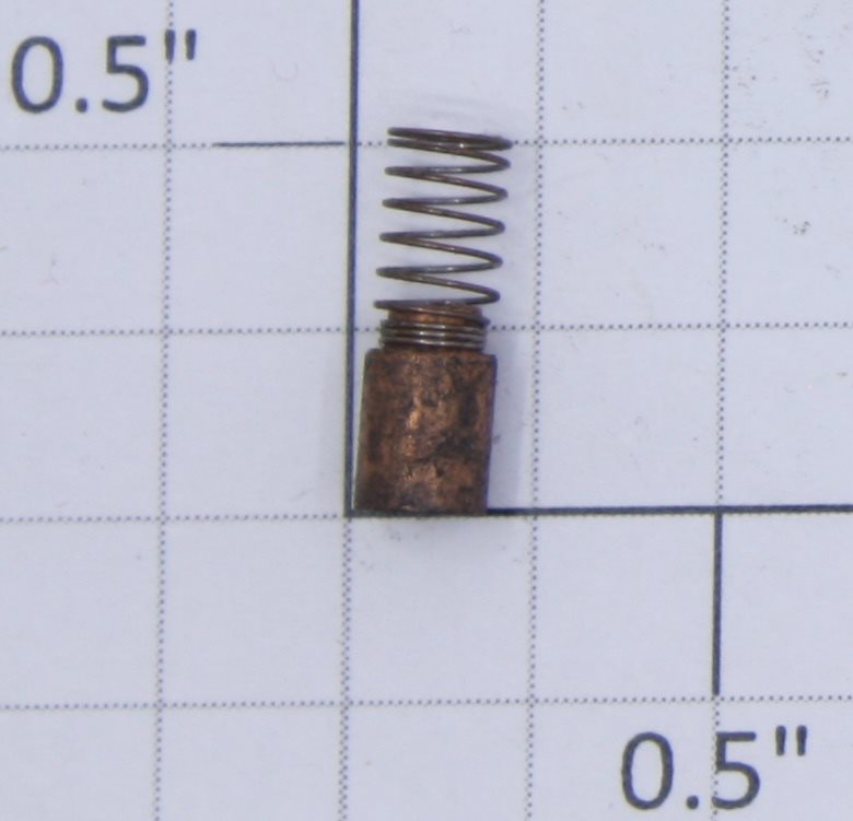 Lionel 1001M-45 O Gauge Scout Shoulder Motor Brush and Spring