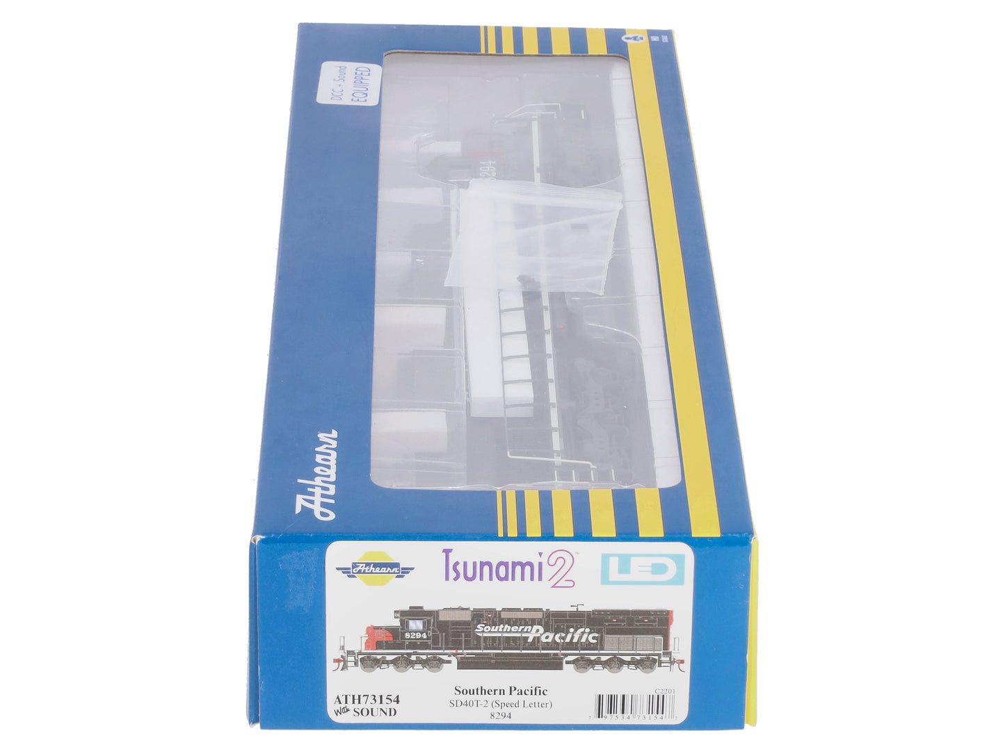 Athearn 73154 HO SP/Speed Letter SD40T-2 Diesel Locomotive w/DCC & Sound #8294