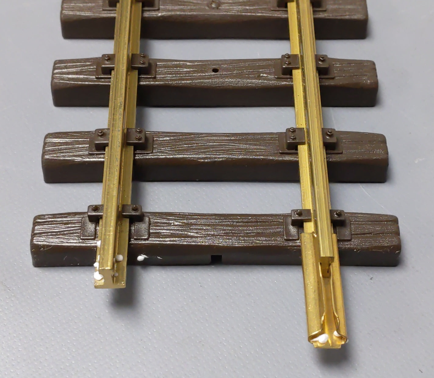 LGB 10610 G Gauge 48" Straight Track Sections (6) EX