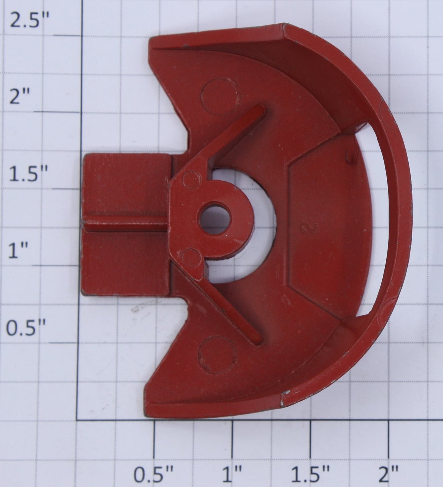 Lionel 8260-75 Red Apron Cover Plate and Pilot