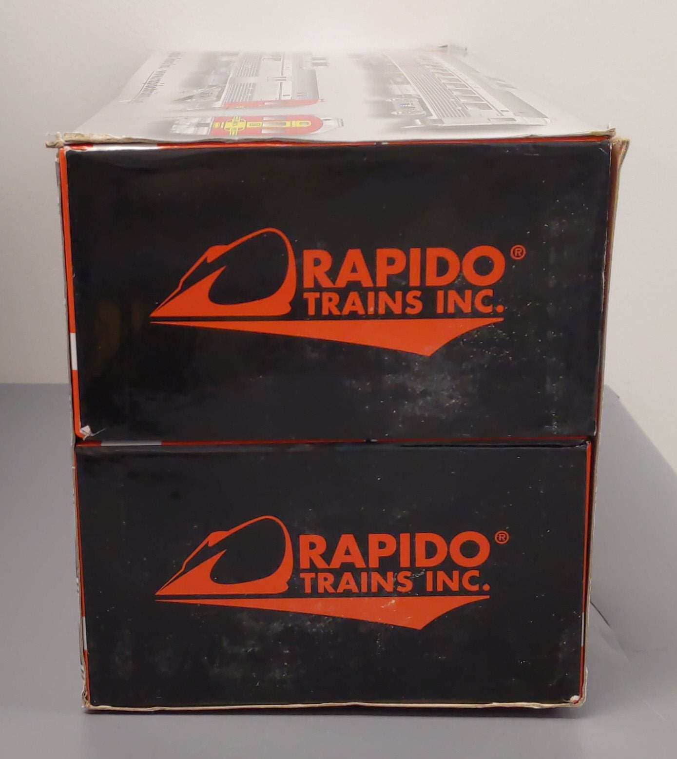 Rapido Trains 16603 HO ATSF Budd Rail Diesel Car Set w/DCC/Sound #191 & #192