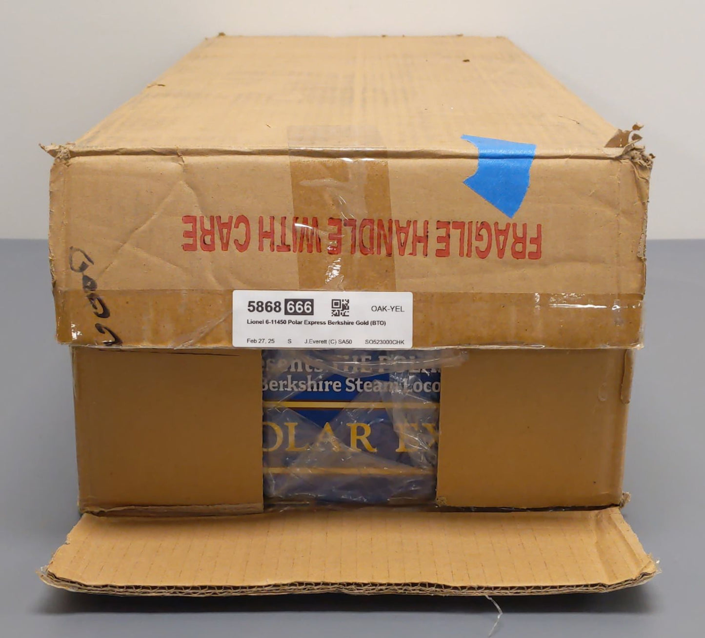 Lionel 6-11450 Polar Express Berkshire Gold (BTO)