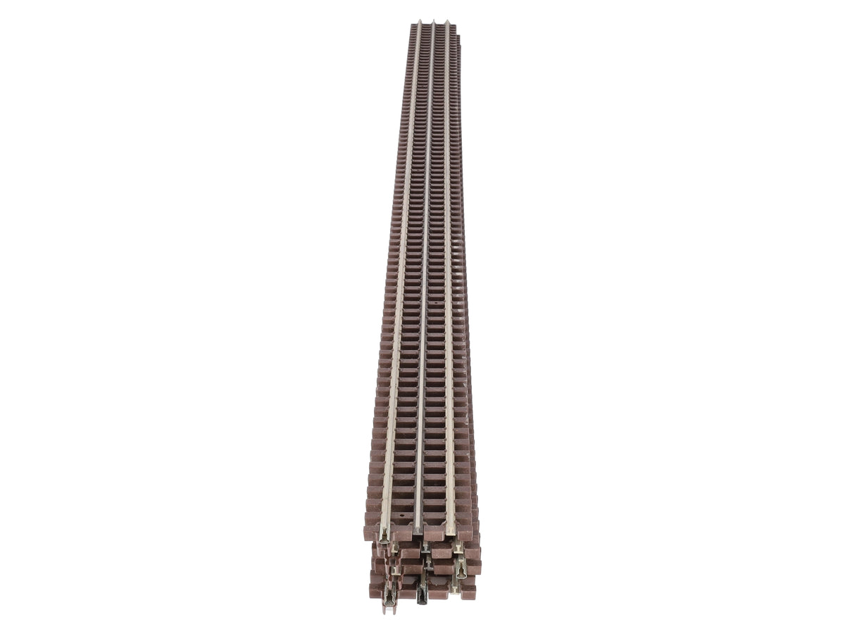 Atlas 6058 O 40 Inch Rigid Straight Track Sections 3-Rail (4) EX