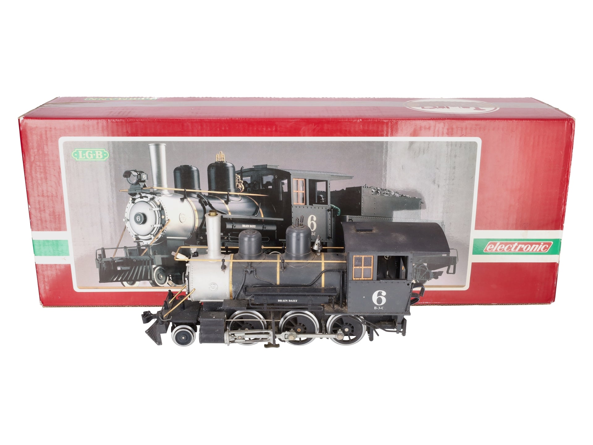 LGB 2019S G Scale Colorado & Southern Mogul Steam Locomotive #6 VG