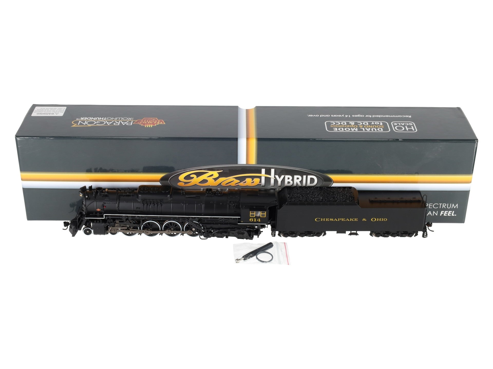 Broadway Limited 4905 HO C&O J3a 4-8-4 Steam Loco #614 Paragon3
