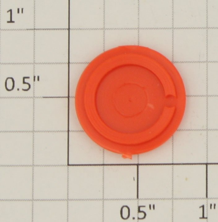 Lionel 20-40 KW "B" Orange Knob Cap