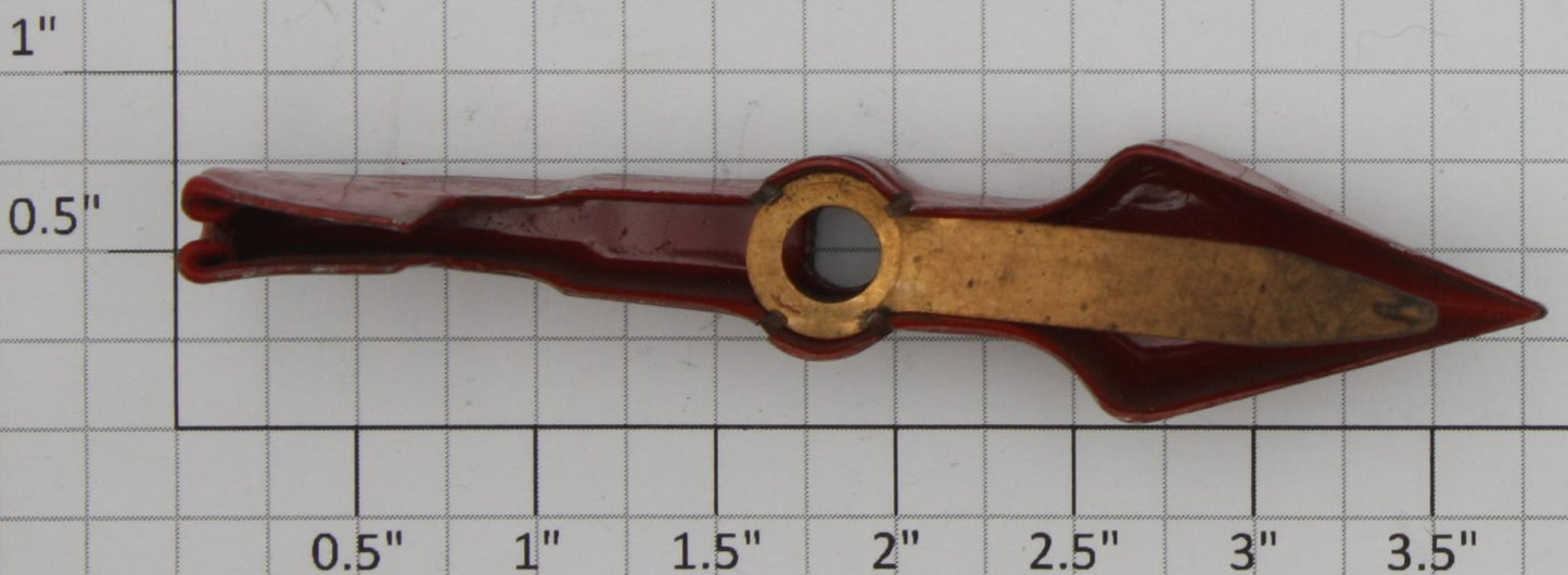 American Flyer 8B-3 4" 8B Red Metal Transformer Handle