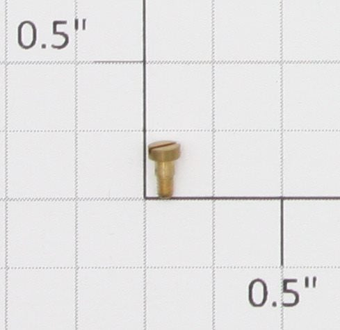 Lionel 33003-40 Brass #0-80 Cheese Head Slotted Shoulder Screw