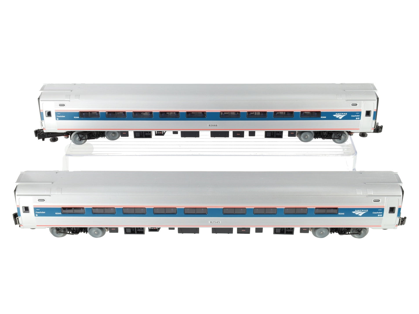 Lionel 2227310 O Amtrak Amfleet Phase VI Coach Car (Set of 2)