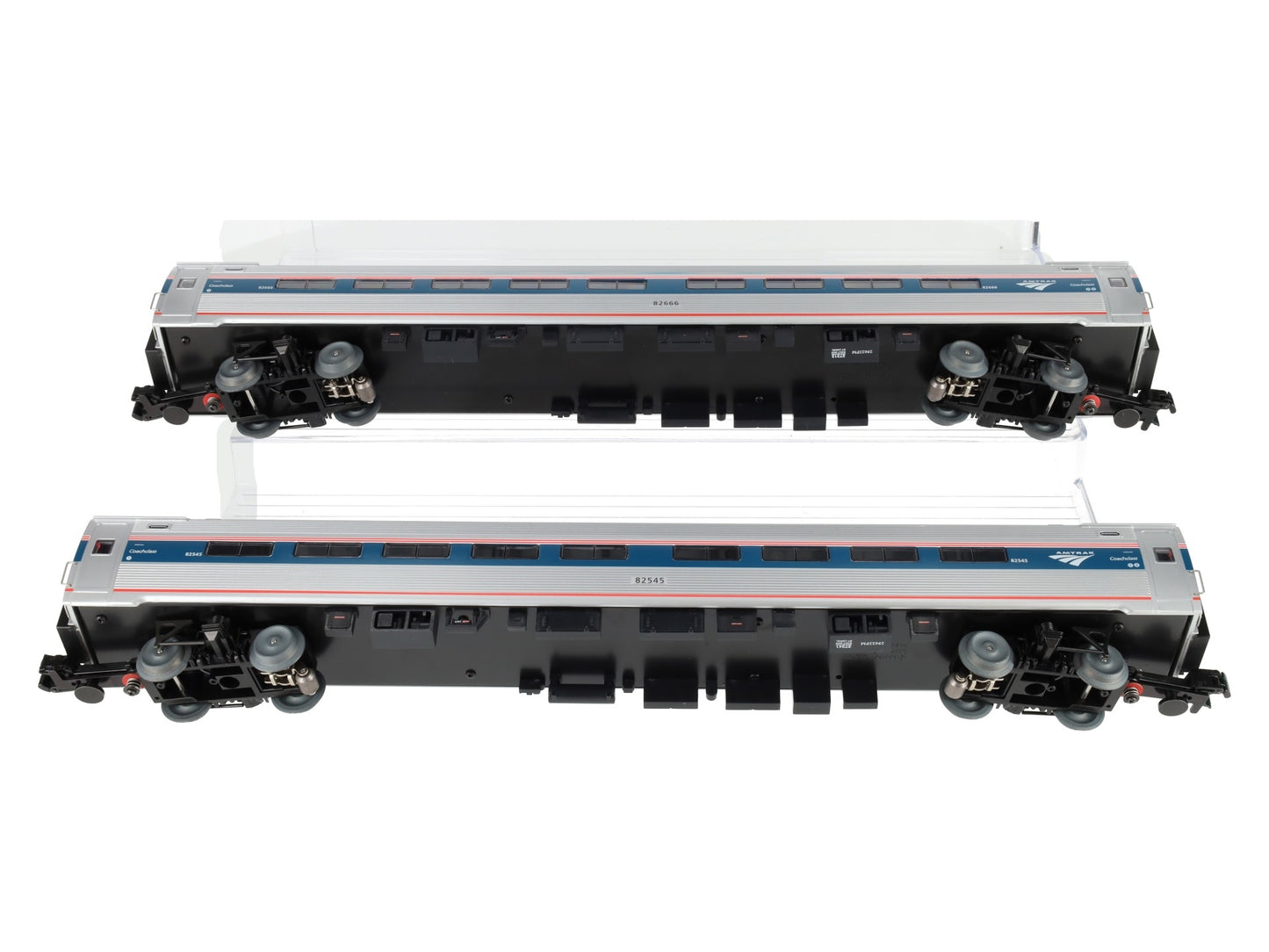 Lionel 2227310 O Amtrak Amfleet Phase VI Coach Car (Set of 2)