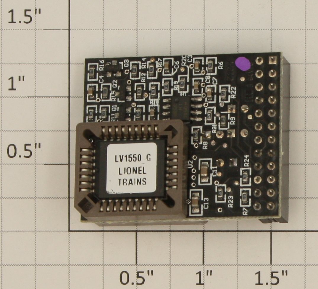 Lionel 691RS40019 Lehigh Valley Camelback #1550 Railsounds 4.0 PCB Circuit Board