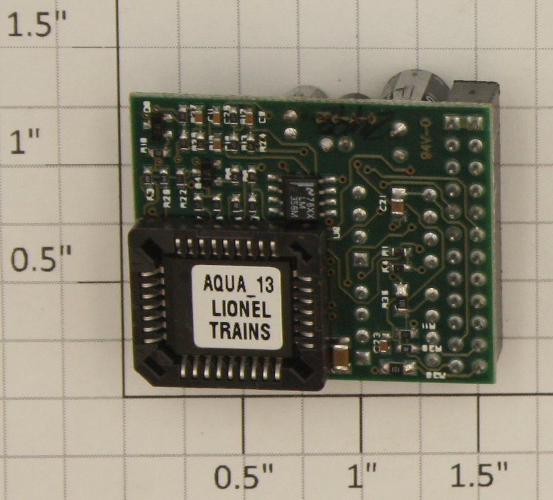 Lionel 691PCB1033 Aquarium Car (6-19845) Railsounds 3.0 PCB Circuit Board