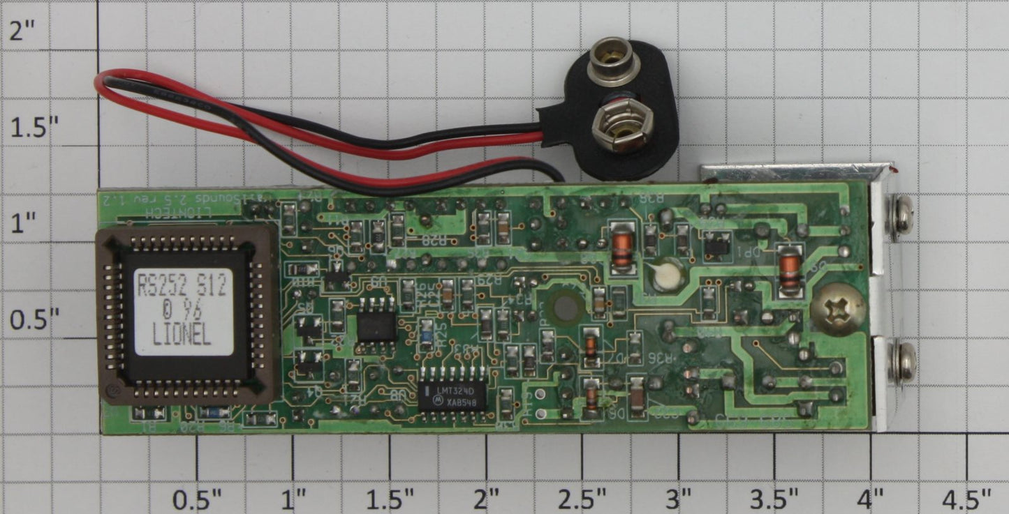 Lionel 6918049T40 N&W Warhorse J #600 Railsounds 2.5 PCB Circuit Board