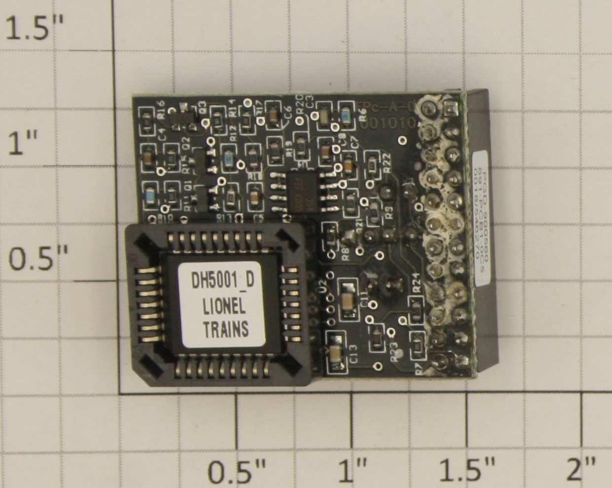 Lionel 691PCB10C5 D&H RS-11 #5001 Railsounds 4.0 PCB Circuit Board