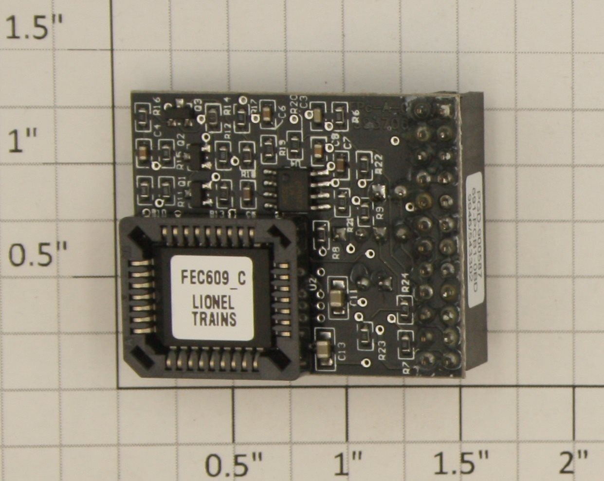 Lionel 691PCB10BD FEC GP-7 #609 Railsounds 4.0 PCB Circuit Board