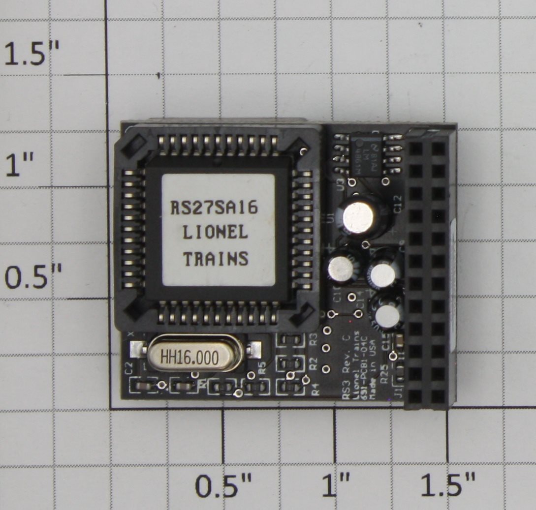 Lionel 691PCB1105 UP Black Challenger #3985 Railsounds 4.0 PCB Circuit Board