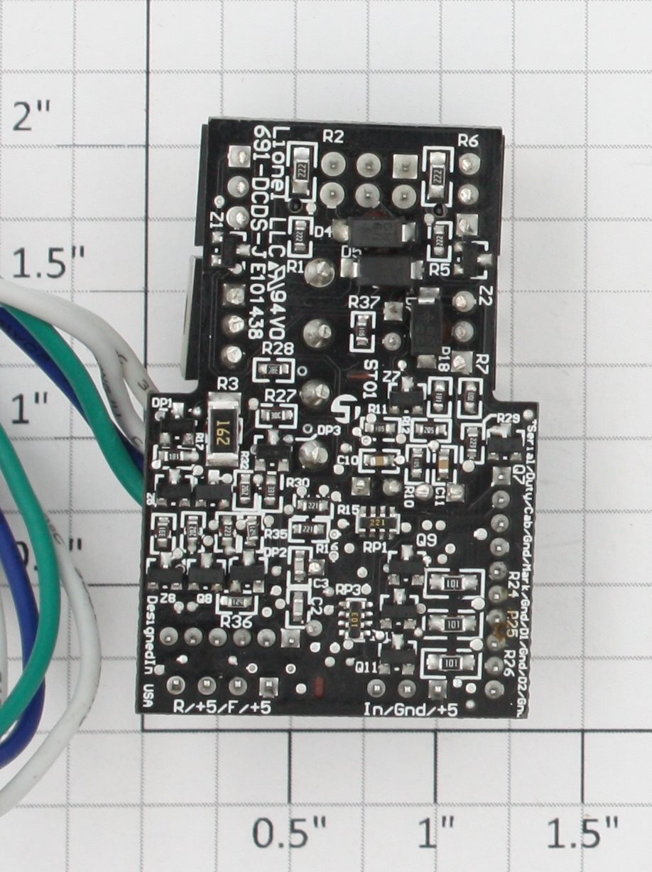 Lionel 691DCDS115 DCDS-J Motor Driver PCB Circuit Board J04 / S17