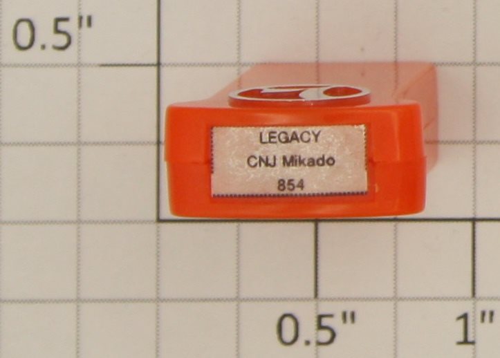 Lionel 691MM81185 MEMORY MODULE / SCALE MIKADO 2-8-2 / CNJ #854