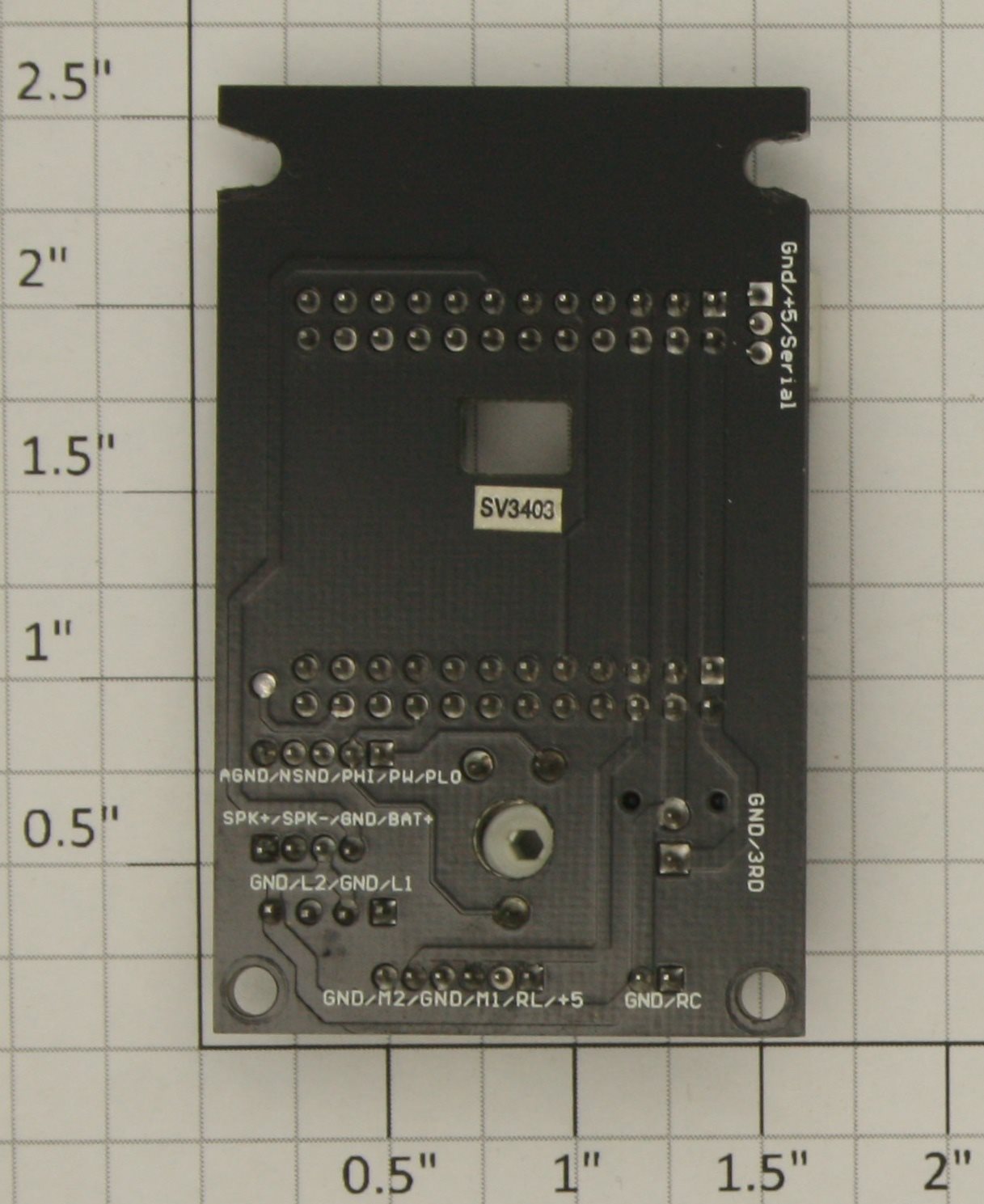 Lionel 691MB000B0 RS5 Tender Motherboard