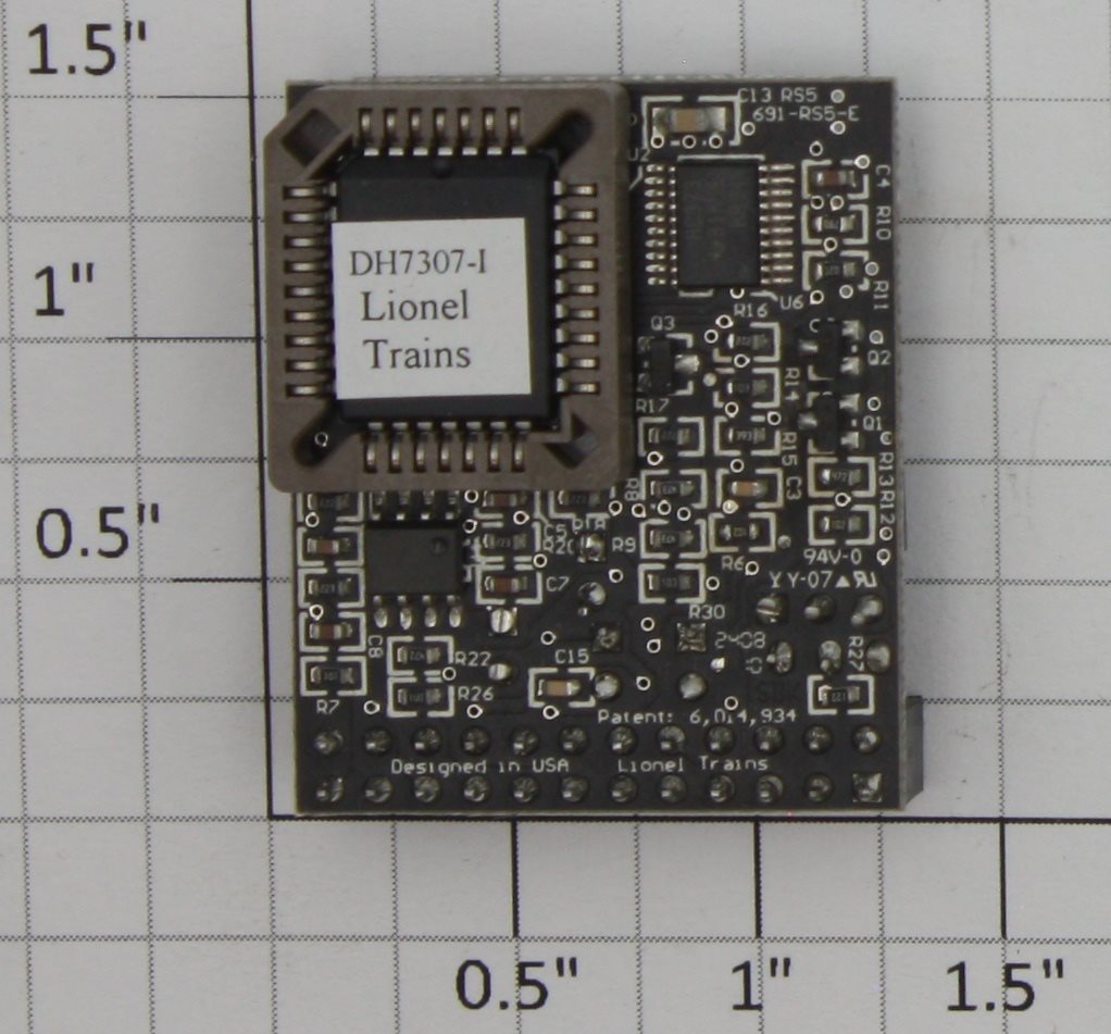 Lionel 691RS55035 D&H GP-38 #7307 Railsounds 5.5 PCB Circuit Board