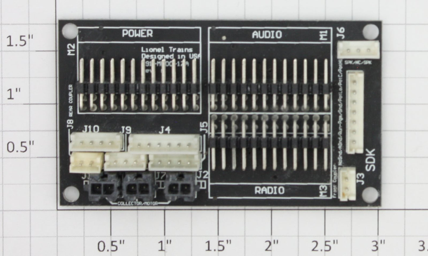 Lionel 691MB0017A MOTHERBOARD TRAINMASTER RS4/E