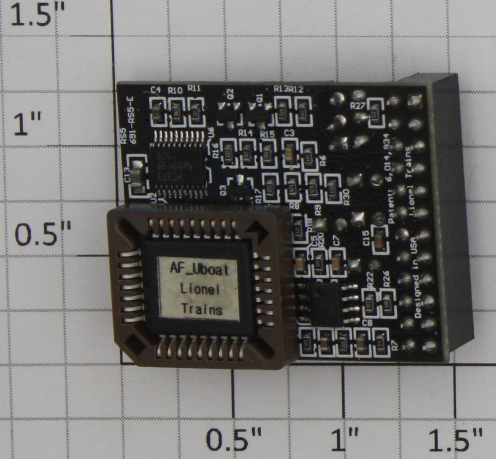 American Flyer 691RS55059 RAILSOUNDS 5.5 / A-F U-33C