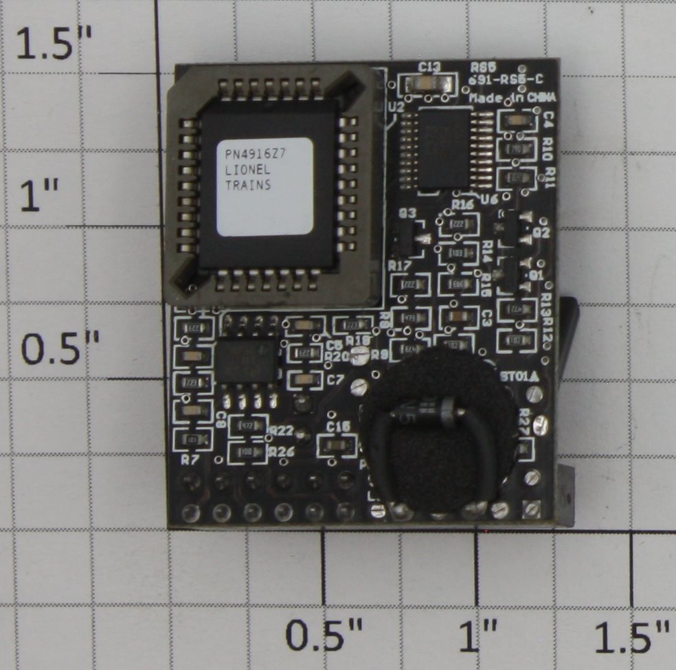 Lionel 691RS5000D PRR Scale GG-1 #4876 Railsounds 5.0 PCB Circuit Board