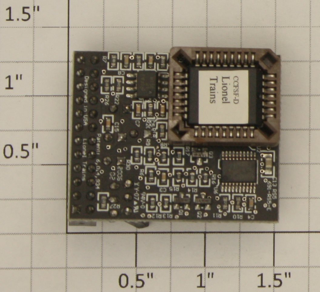 Lionel 691RS50048 SF-7B Breakdown (6-24595) Railsounds 5.0 PCB Circuit Board