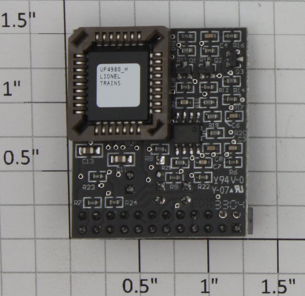 Lionel 691RS4E06E UP SD-70 #4980 Railsounds 4E PCB Circuit Board
