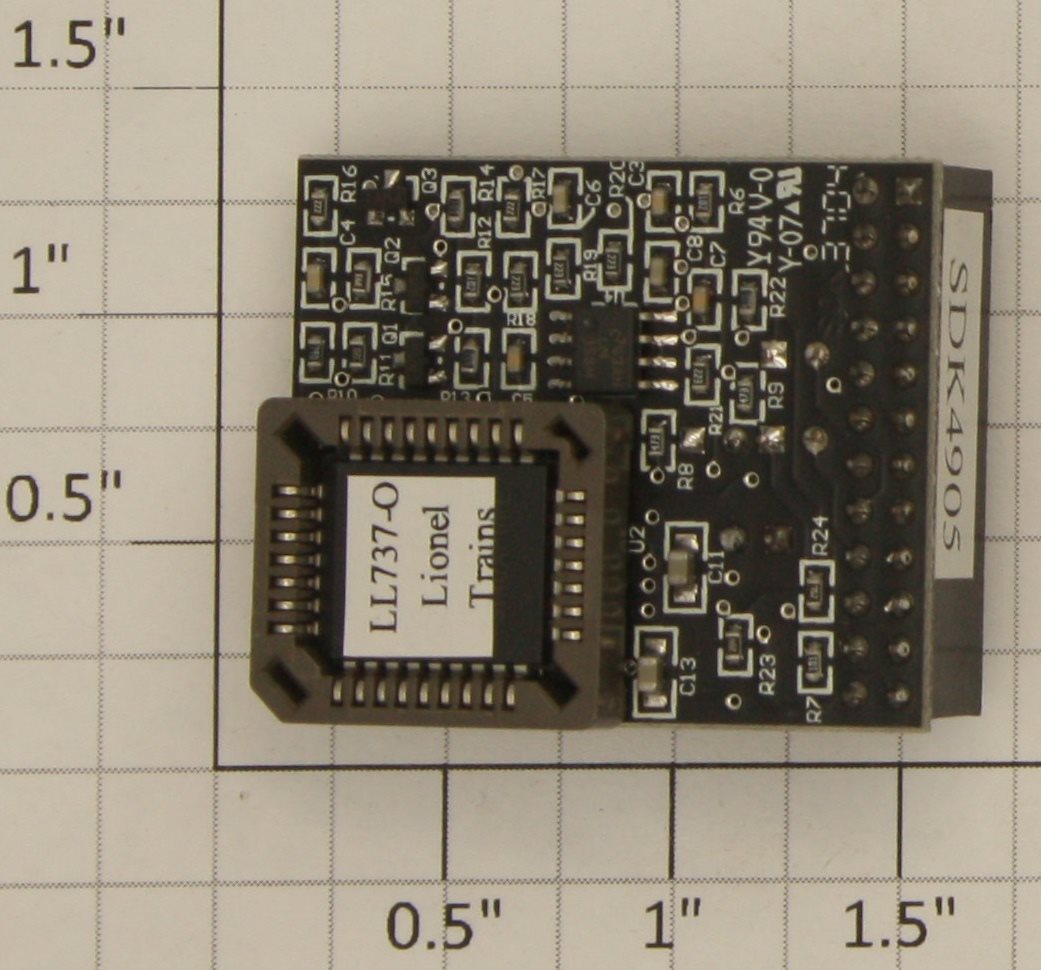 Lionel 691RS4E076 Lionel Lines Berkshire #737 Railsounds 4E PCB Circuit Board
