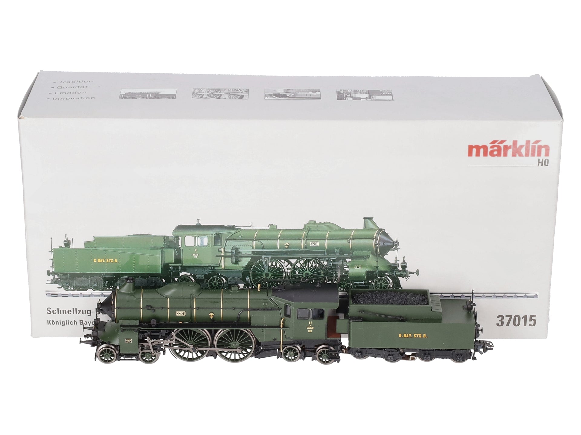 Marklin 37015 HO K.Bay.Sts.B. Class S 2/6 Steam Express Loco
