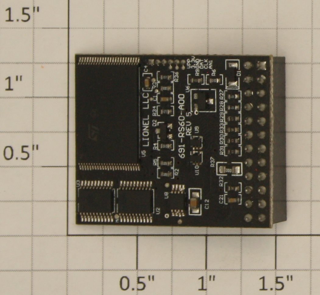 Lionel 691RS6010C BNSF ES44AC Hybrid #6431 Railsounds 6.0 PCB Circuit Board