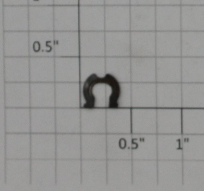 Lionel TS-70 Horseshoe Retaining Washer 3/8" W x 3/16" ID